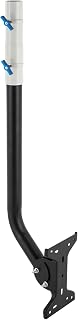 Verstellbarer Montagesatz 62cm Wand- & Dachhalterung Tragfähigkeit 100kg | 62cm Länge, 16cm Rohrlänge, Wandhalterung Halterung für Montage an Wänden und Dächern