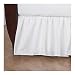 American Baby Company 100% Cotton Percale Ruffle Crib Skirt, White