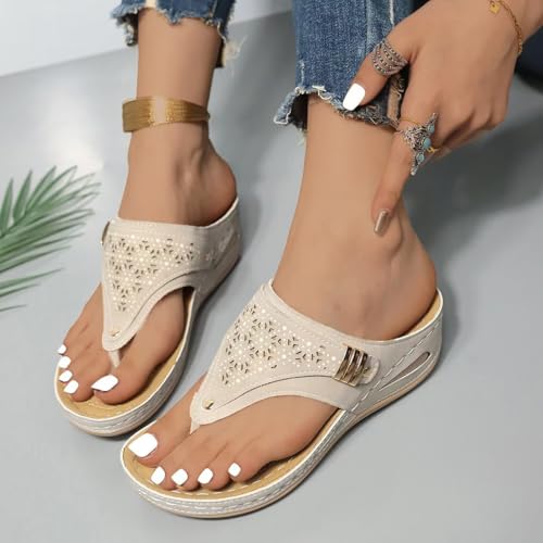 Avylays Orthopedic Sandals for Women, Avy Lace Arch Support Slippers, Breathable Mesh Sports Sandals with Non-Slip Sole2