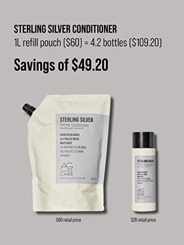 Ag Care Sterling Silver Toning Conditioner, 33.8 Fl Oz #TOP2