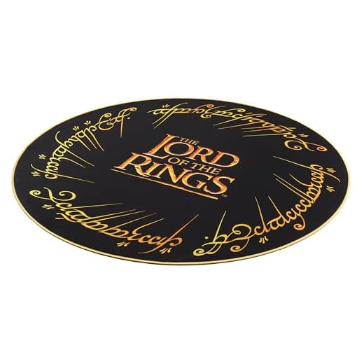 Subsonic, Alfombrilla de juego antideslizante para asientos o silla gaming, 1m x 1m, Negro, Mediana