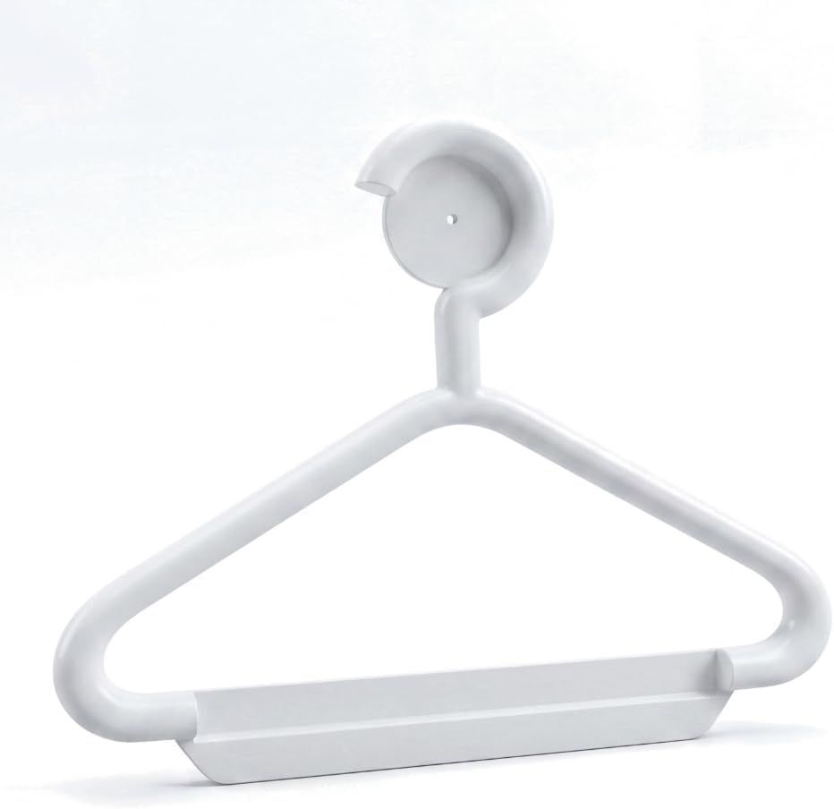 SplashNColor Sticky Note Hanger Wall Mount – Hanger-Shaped Memo Holder for Home Office Desk Organization | Screw-in Note Pad Display | Fun Coworker Gift Idea | Keeps Notes Visible and