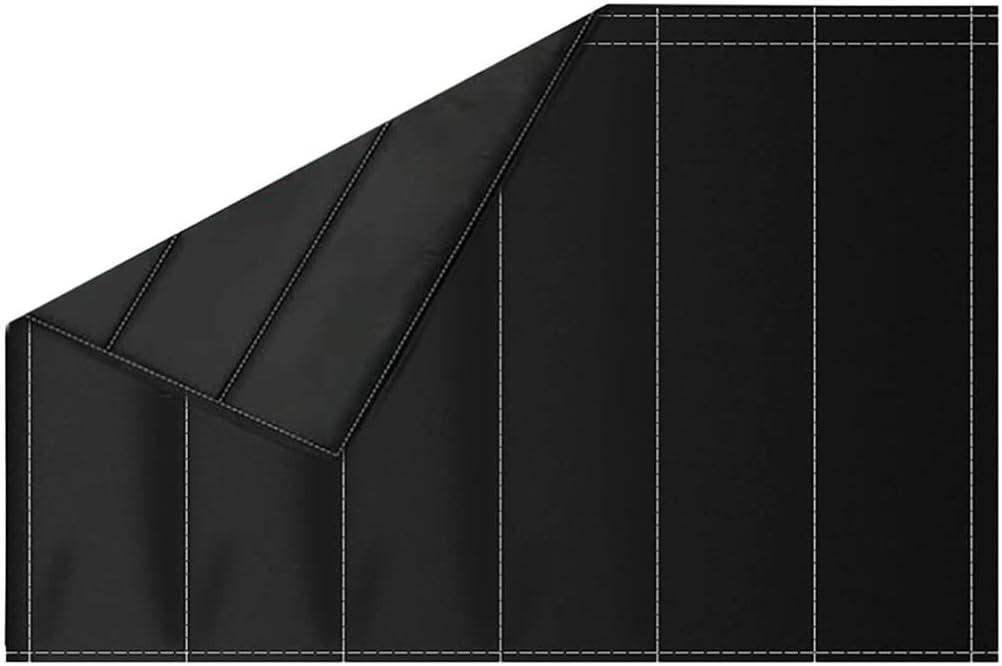 OUNONA Fireplace Blanket Fireplace Heat Insulation Carpet Durable Blanket Black Blanket Fireplace Carpet Blanket for Fireplace Indoor+Rug Rugs Cotton Winter Insulation Cover