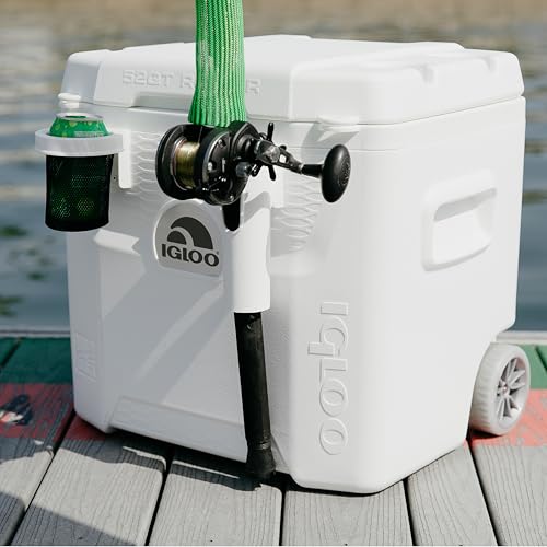 Image of Igloo Marine Cooler | Insulated Hard Shell Ice Chest |Great for Fishing, Camping, Boating, & More