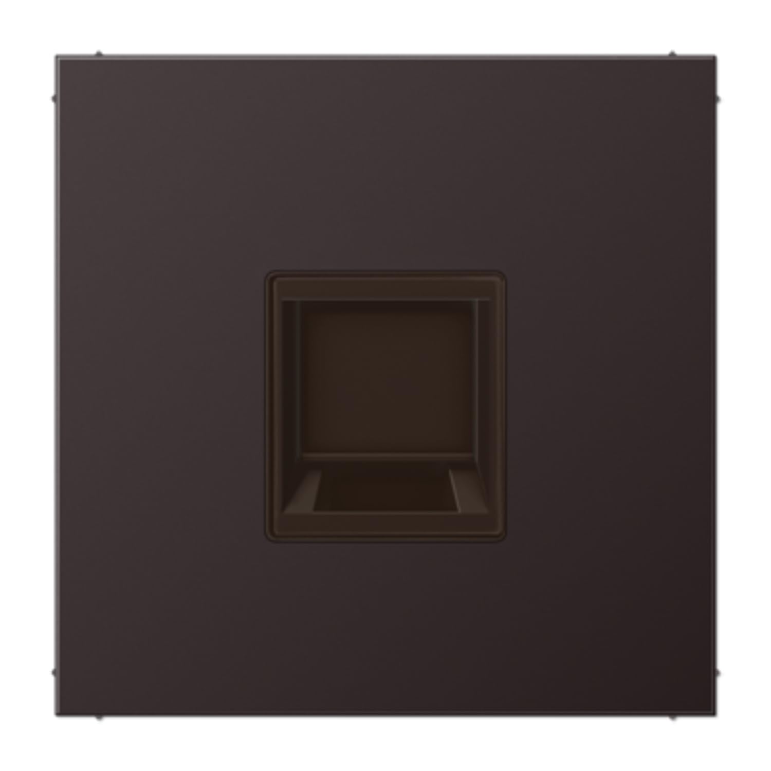 Plaque modulaire Jack 1 prise JUNG AL1969-15WED haut de gamme aluminium