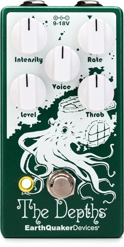 EarthQuaker Devices The Depths V2 Analog Optical Vibe Machine Guitar Effects Pedal
