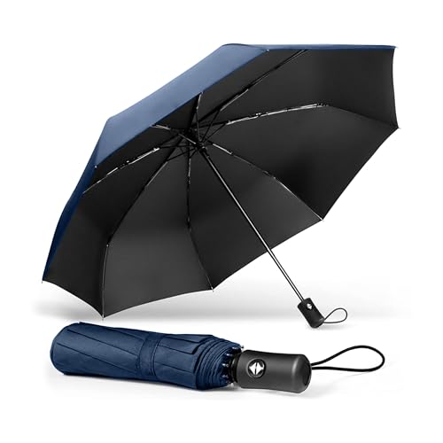 Drytogo Ombrello Compatto Inverso Blu