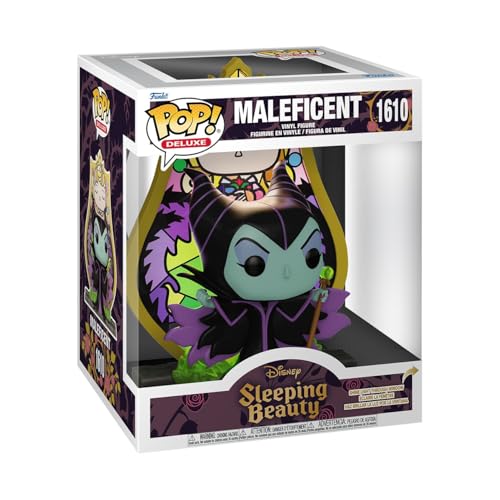 Funko Pop! Deluxe: Villains - Maleficent - Stained Glass - Disney Villains - Collectable Vinyl Figure - Gift Idea - Official Merchandise - Toys for Ki