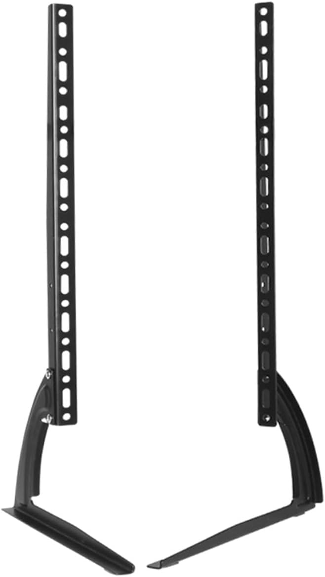 Metal Tv Stand Base for 32-65 Inch LCD Tvs with Sturdy Metal Frame Compatible with Flat Screen Displays for Home and Office Use