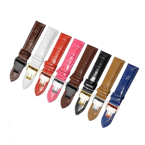 Bracelet montre cuir véritable 18mm LUGEMA résistant pour remplacer un bracelet usé