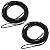 AC30-2 Extension Ladder Rope Replacement Compatible with Werner Extension Ladders, Replacement Ropes Part Accessories for All Extension Ladders Up to 40 Foot with Single Pulley - 2 Pack