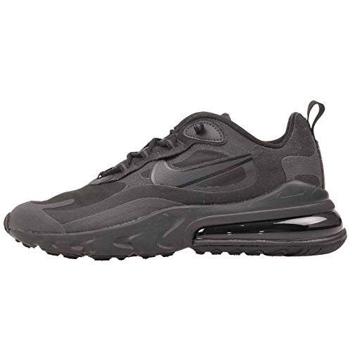 Nike Air Max 270 React Mens Casual Running Shoes Ci3866-003 Size 12, Black Dark Grey