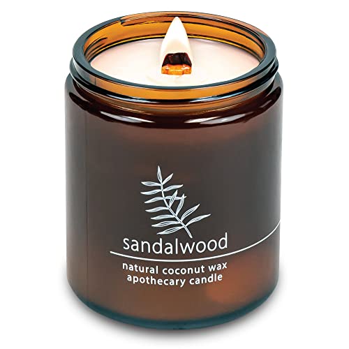 Natural Wood Wick Coconut Wax Candle