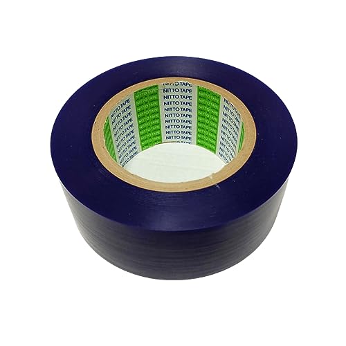 Protective Tape for LabMetallographic Metal Samples, Sample Surface Protective Film, Anti-Oxidation Film, Electrostatic Protective Film (20mm Width - 100m Length, Blue, 1)