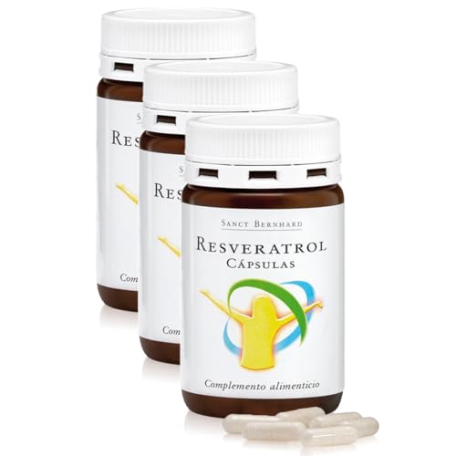 Resveratrol 240 mg Trans-Resveratrol – 3x 90 Cápsulas