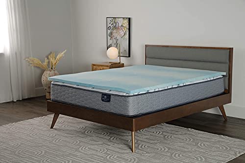 Serta-Comfort-Cool-15-in-Gel-Memory-Foam-Mattress-Topper-Queen