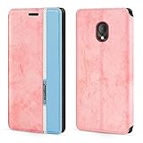 funda alcatel u5 ebay Recortes y agujeros precisos: recortes exactos para mantener las características totalmente accesibles. Conveniente para contestar el teléfono sin quitar la funda, puedes hablar con la funda cerrada. Soporta carga sin quitar la funda con tapa.