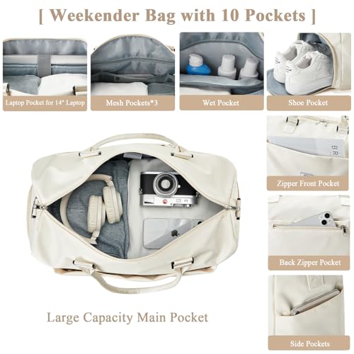 Weekender Bag for Women Travel