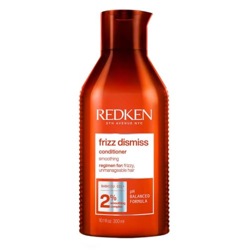 Redken, Acondicionador Antiencrespamiento Para todo tipo de Cabello de fino a grueso, Frizz Dismiss, 300 ml