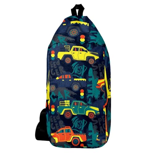 Sac à dos à bandoulière pour voyage en voiture et randonnées urbaines