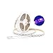 Striscia LED UV/ultravioletta viola SMD 5050 16.4FT/5M 300 LED 12V LED luce per feste interne, body paint, matrimonio