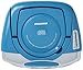 Sylvania SRCD243 Portable CD Player with AM/FM Radio, Boombox (Blue)