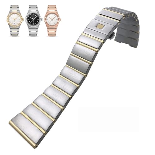 Bracelet de montre acier inoxydable 25mm argent pour style chic quotidien