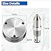 Pressure Regulator Weight and Vent Pipe Replacement Parts Compatible with All American 1930 10.5QT 15.5QT 21.5QT 25QT 30QT 41.5QT Pressure Cooker/Canner (910, 915, 921, 925, 930, 941)