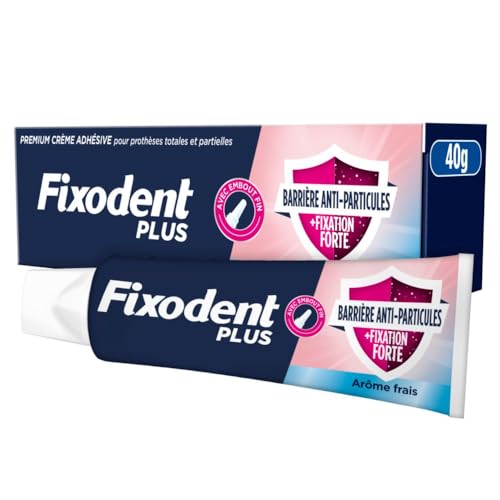Fixodent Plus najbolja antibakterijska tehnologija adhezivna krema za proteze, 40 g