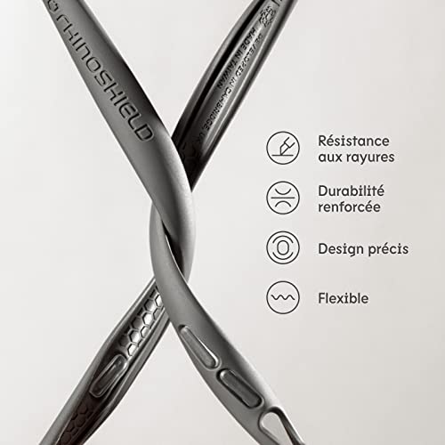 Rhinoshield Bumper Compatible With [Iphone 8 Plus / 7 Plus] | Crashguard Nx - Shock Absorbent Slim Design Protective Cover [3.5M / 11Ft Drop Protection] - Black #TOP3