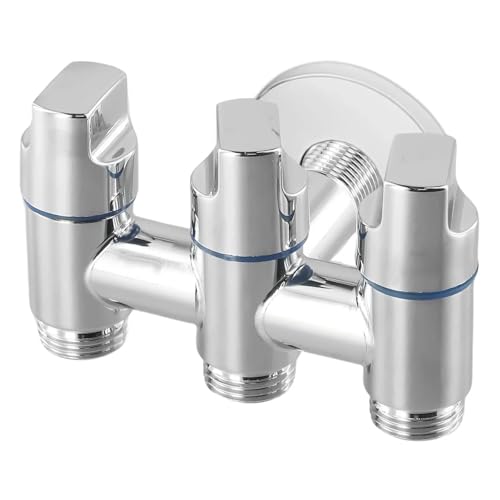 Robinet d'angle à trois voies pour stopper les fuites d'évier