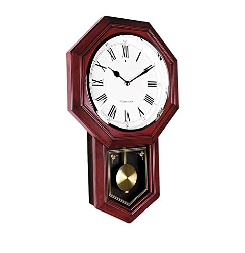 Horloge murale silencieuse à piles avec mécanisme de précision rétro Modèle B - 6