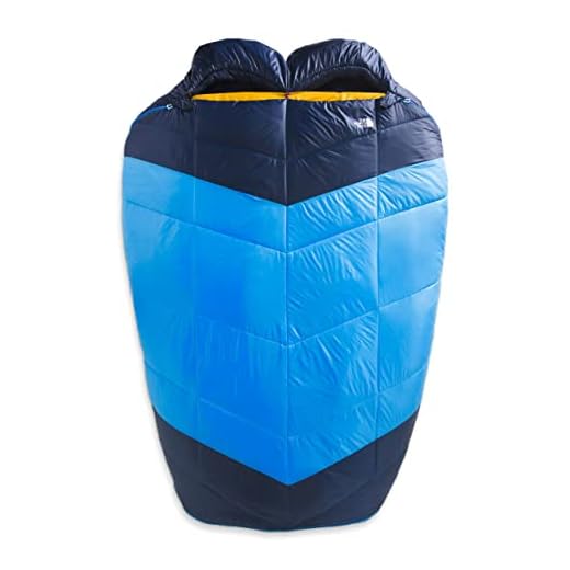 The North Face One Bag Duo Sleeping Bag Super Sonic Blue/Arrowwood Yellow Long