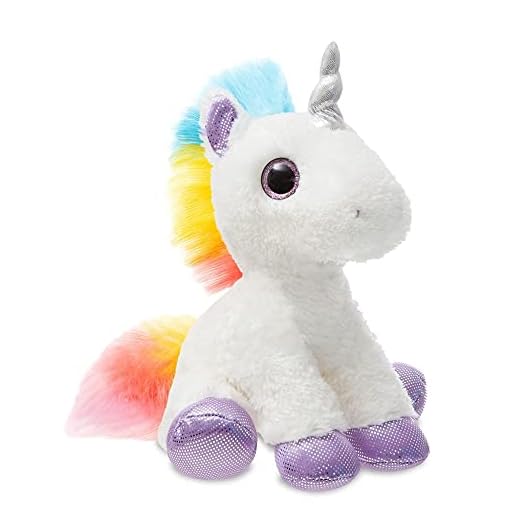 Aurora World 60857 Sparkle Tales Blusle enhörning plysch, flerfärgad, 30,5 cm