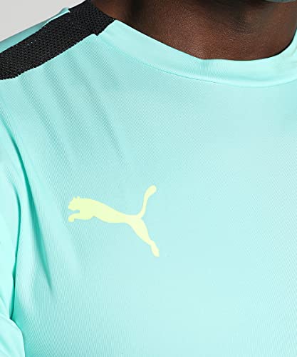 Image of Puma Men's teamLIGA Football Jersey | Lightweight and Sweat Proof Polyester Sports Crew Neck Training T-Shirt for Men | Breathable Athletic T-Shirt for Football & Sports