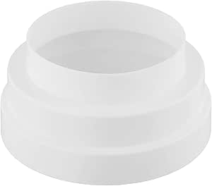 TA-VIGOR Raccord De Réduction En PVC, 40 Mm X 20 Mm, Lot De 2, Blanc, Raccordement De Tuyau, Connecteur, Pour L'alimentation En Eau