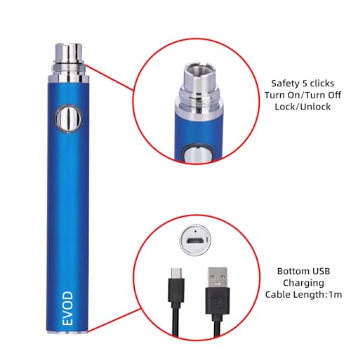 red green blue vape battery Compare prices for eVod across all European Amazon stores