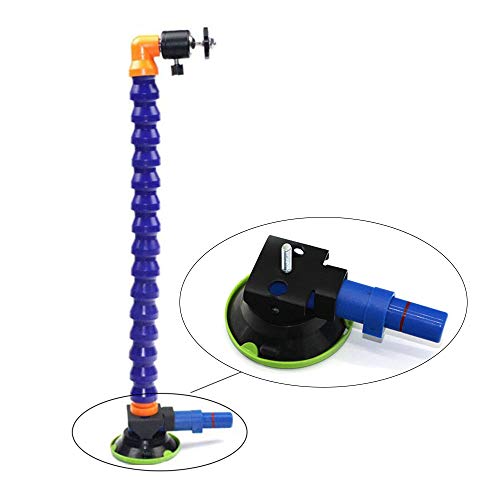 Zwbfu Ventosa de sucção de 3 polegadas com base da bomba manual Extrator de sucção para reparo de de