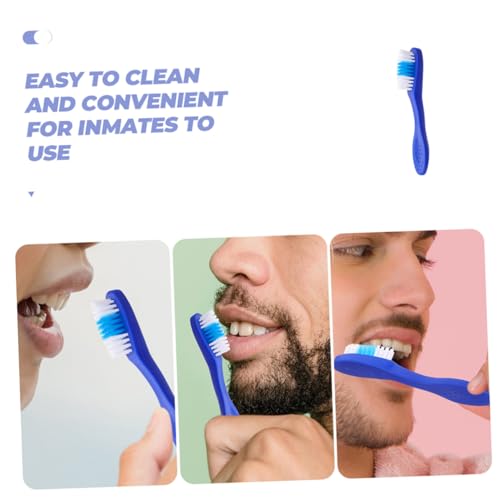 VICASKY 20 Stück Zahnbürsten für Reisen Kurze Handhabung Sanfte Borsten für Empfindliches Zahnfleisch Vielseitig Einsetzbar für Zahnpflege und Blau – Bild 8