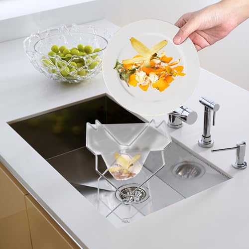 Colador para Fregadero de Cocina Plegable con 100 Bolsas Filtro miniatura 6