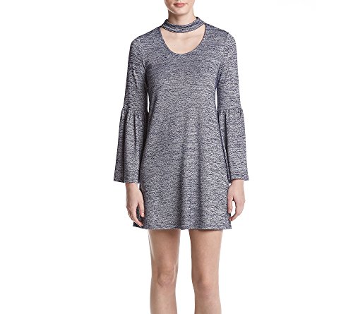 Robe en maille bleue Space Dye kensie confortable en taille L