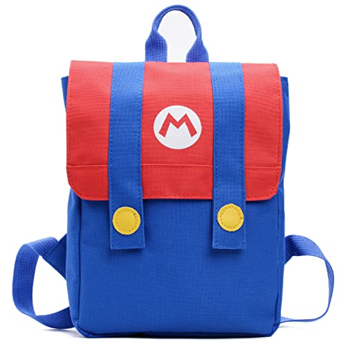 N//C Imprimé Sac à Dos Enfants Sac à Dos Mario Sacs à Dos Jeu Enfants Sac à Dos pour garçons élèves du Primaire Dessin animé Anime Sacs d'école pour Enfant