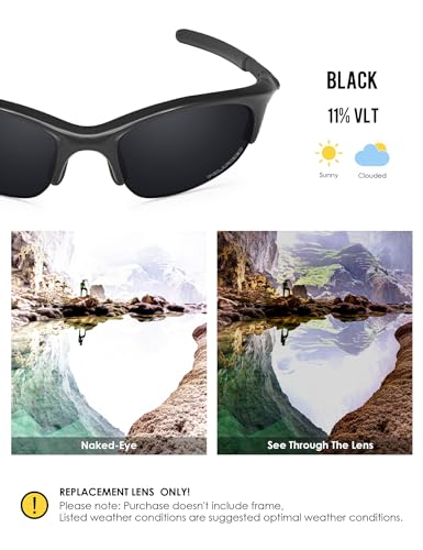 Image of BLAZERBUCK Replacement Lenses & Sock Kit for Oakley Half Jacket Sunglass