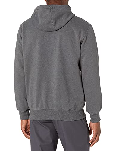 Carhartt Men's Big & Tall Rain Defender Loose Fit Heavyweight Quarter-Zip Sweatshirt, Carbon Heather, X-Large Tall #TOP1