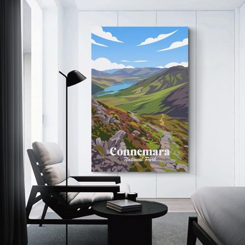 Impressions pour les murs Connemara National Park pour raviver un salon terne