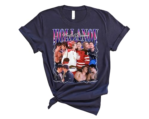 Heated Hockey Rivalry Love T Shirt Retro Romance Sports Theme Casual Short Sleeve Street Style Tee (Pink, Adult Medium)