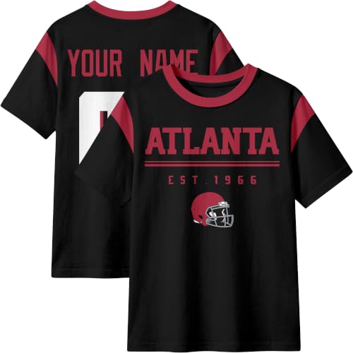 Image of T-Shirt Custom Crewneck Short Sleeve for Men Gifts | Custom T-Shirt Personalized Name and Number