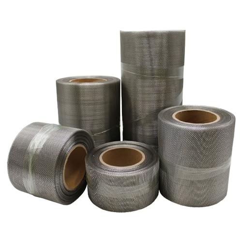 The Mesh Company Stainless Steel Insect Mesh Soffit Vent Fly Screen Wire Mesh Roll Blocks Flies, Wasps & Other Bugs (10 Metre x 200mm Roll)