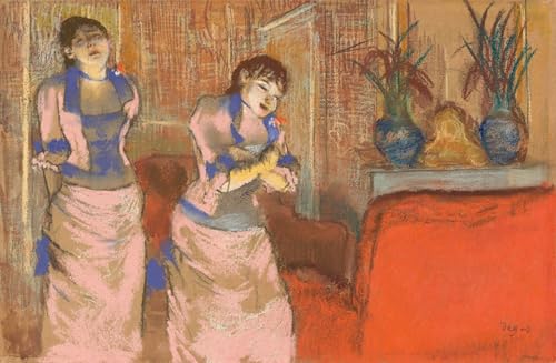 Toile de peinture Deux femmes d'Edgar Degas art mural