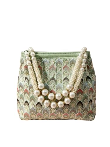 Image of Adiva Potli Handbags For Women | Potli Bags For Ladies For Wedding | Potli Bags For Women | Wedding Bags For Woman | Batwa Potlis Hand Bag | Designer Potli Bag For Ladies For Marriage